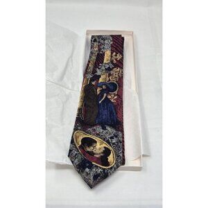 American Film Classics Men's Necktie Tie 56" Silk Satin Gone With The Wind 1992